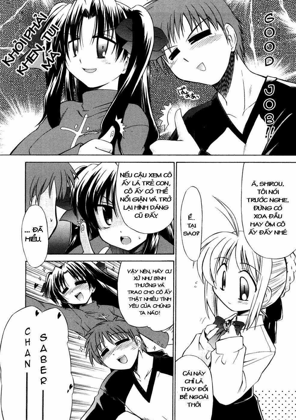 Chén Thánh: Đêm Định Mệnh - Tổng Hợp Doujinshi Chapter 1 trang 3