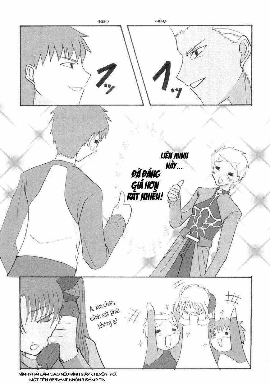 Chén Thánh: Đêm Định Mệnh - Tổng Hợp Doujinshi Chapter 3.2 trang 5
