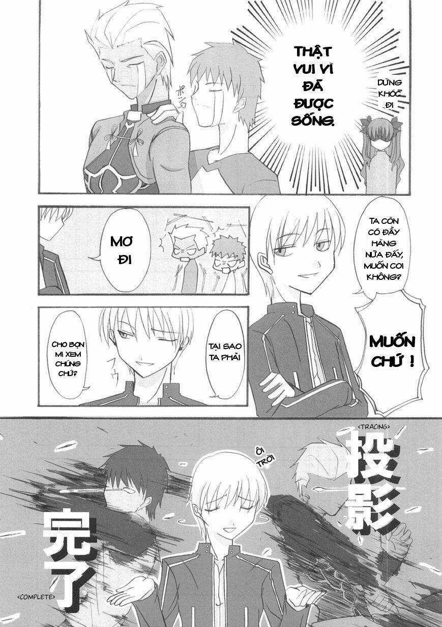 Chén Thánh: Đêm Định Mệnh - Tổng Hợp Doujinshi Chapter 3.2 trang 8