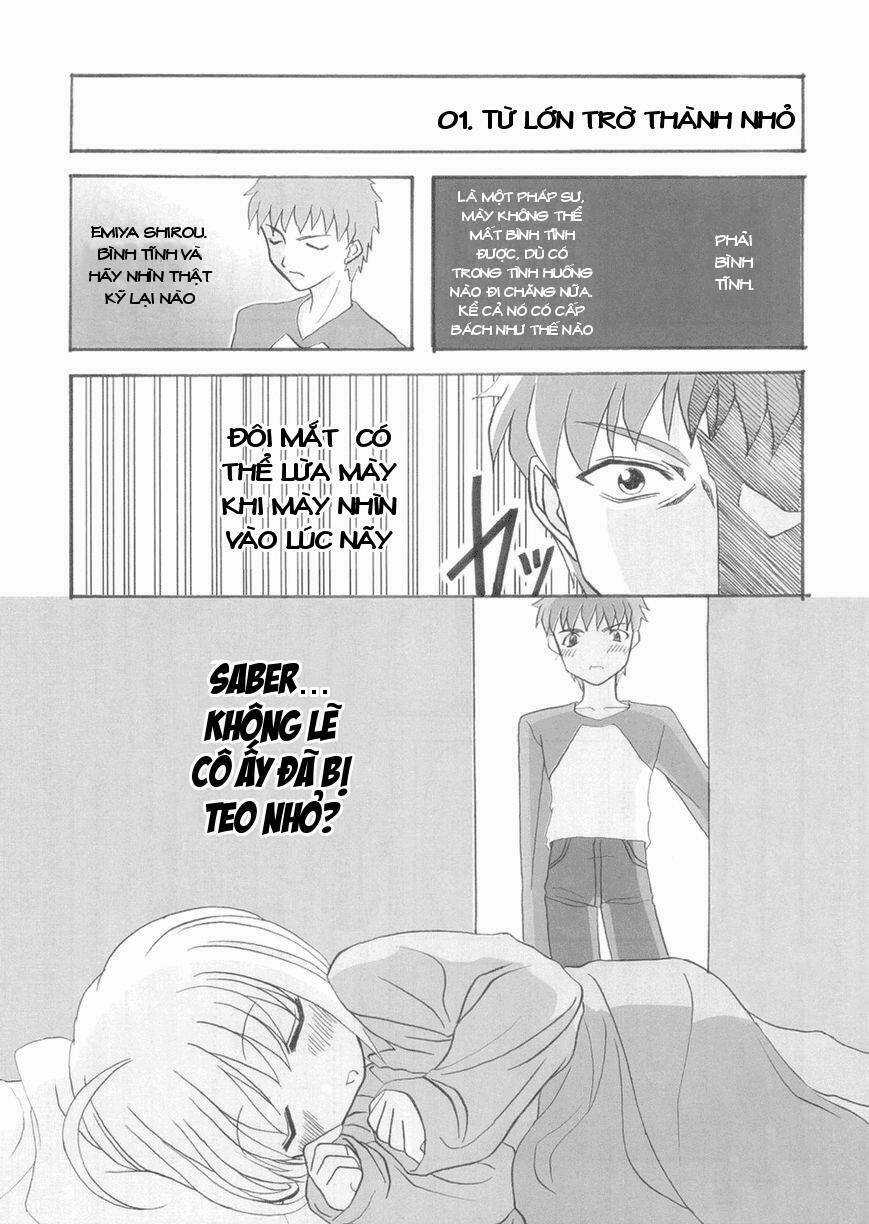 Chén Thánh: Đêm Định Mệnh - Tổng Hợp Doujinshi Chapter 3 trang 3