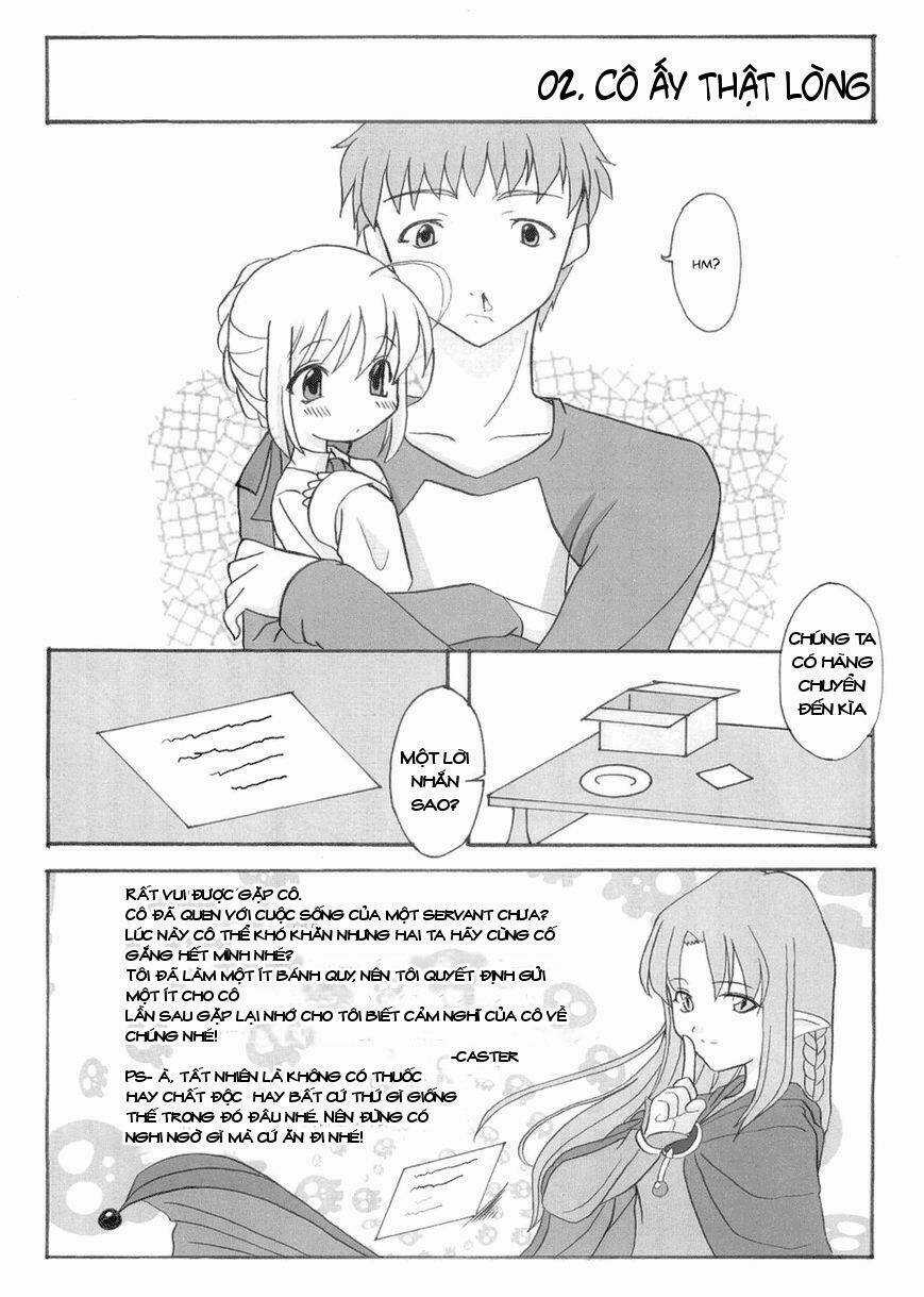 Chén Thánh: Đêm Định Mệnh - Tổng Hợp Doujinshi Chapter 3 trang 6