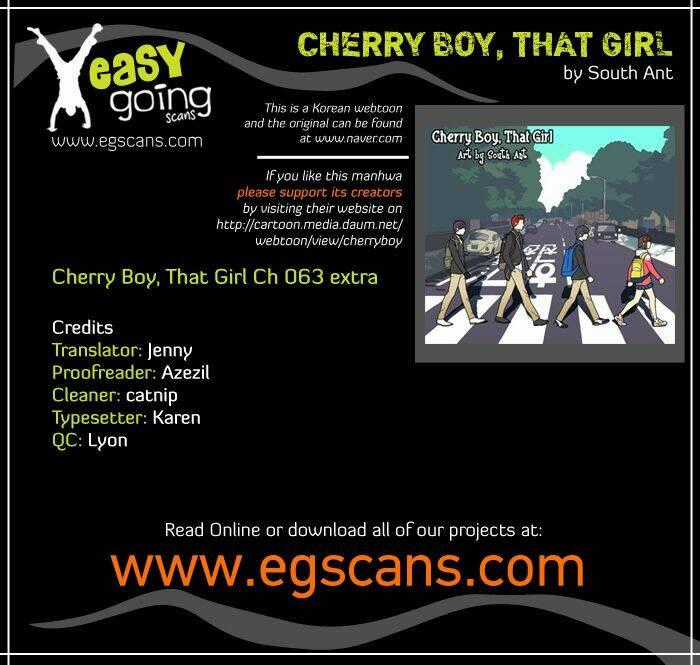 Cherry Boy, That Girl Chapter 63.5 trang 7