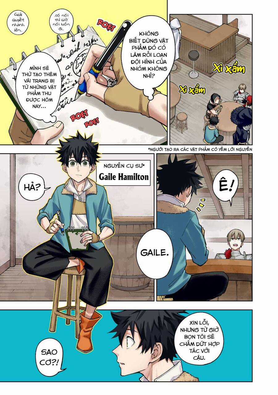 Chỉ Biết Chế Tạo Trang Bị Nguyền Rủa, Tôi Bị Đuổi Khỏi Tổ Đội Cấp S Chapter 1 trang 3