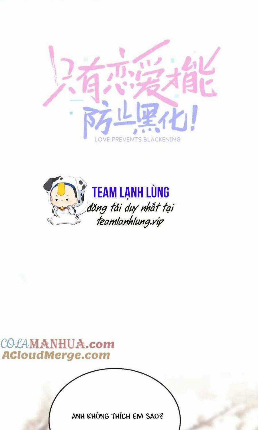 CHỈ CÓ TÌNH YÊU MỚI CÓ THỂ NGĂN CẢN HẮC HÓA Chapter 108 trang 3