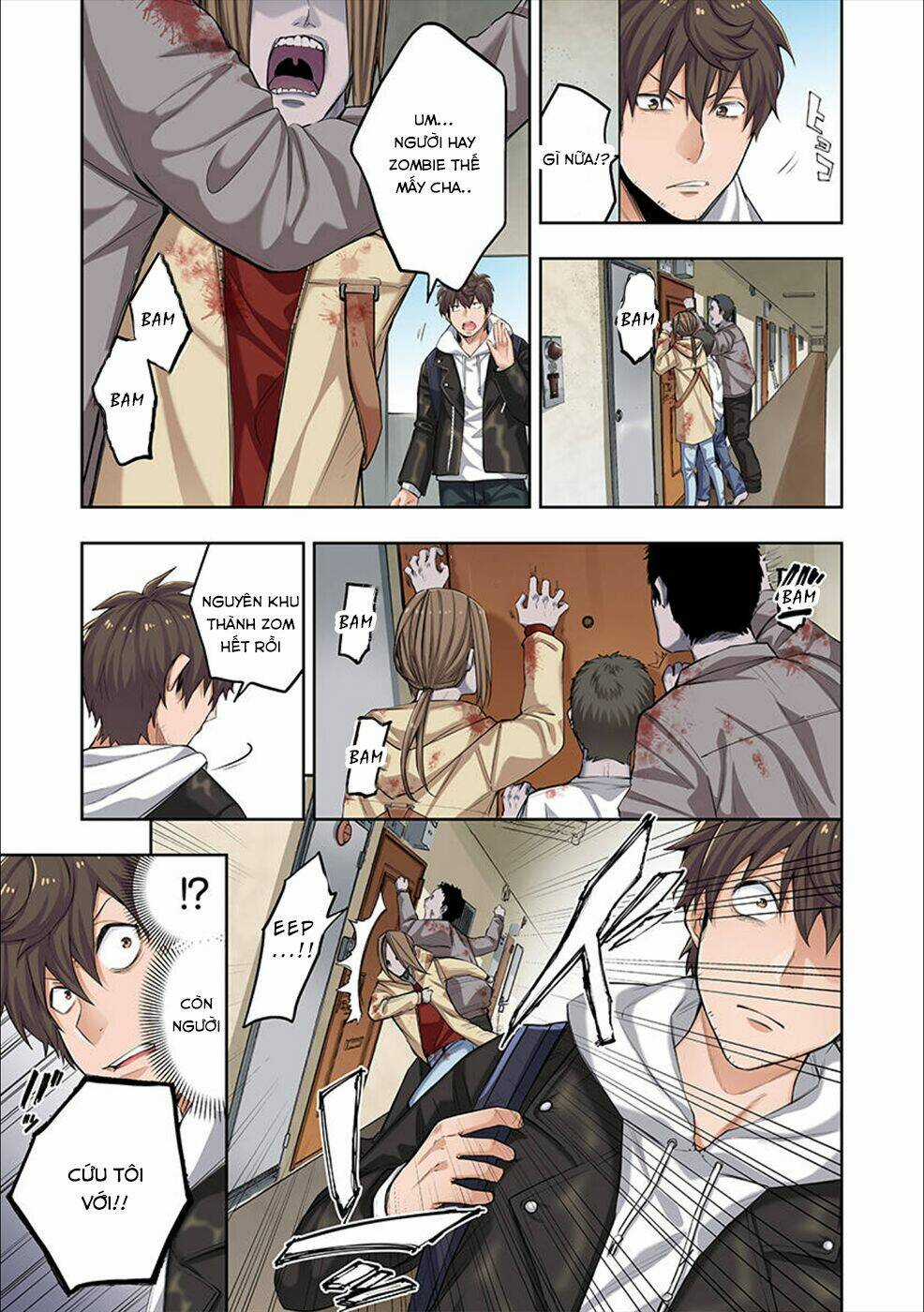 Chỉ Có Tôi Không Bị Zombie Tấn Công Chapter 1 trang 10