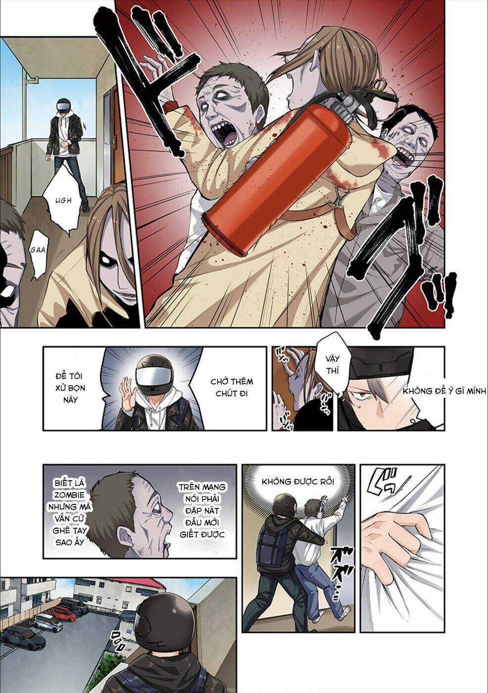 Chỉ Có Tôi Không Bị Zombie Tấn Công Chapter 1 trang 12