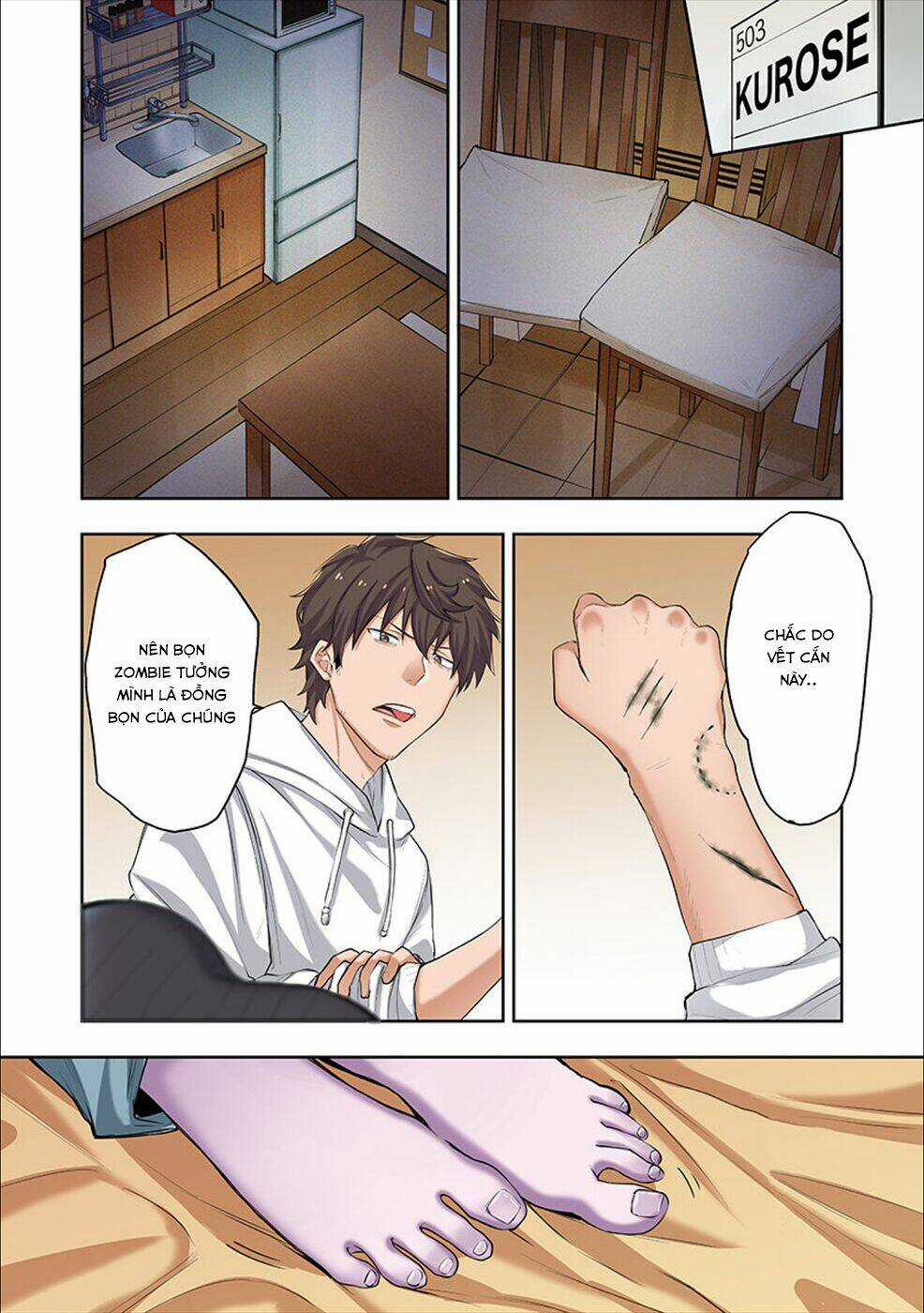 Chỉ Có Tôi Không Bị Zombie Tấn Công Chapter 1 trang 19