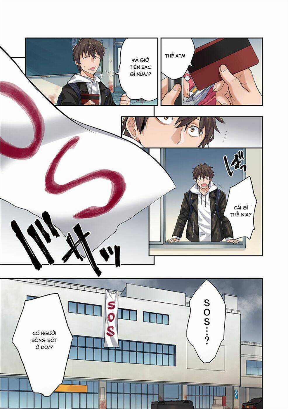 Chỉ Có Tôi Không Bị Zombie Tấn Công Chapter 1 trang 28