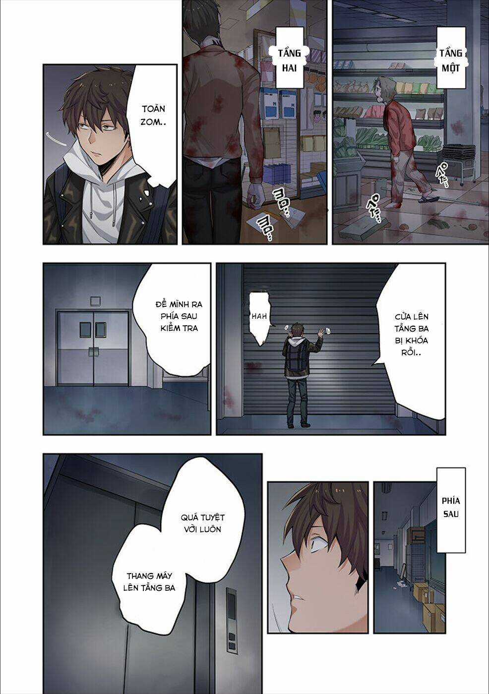 Chỉ Có Tôi Không Bị Zombie Tấn Công Chapter 1 trang 29