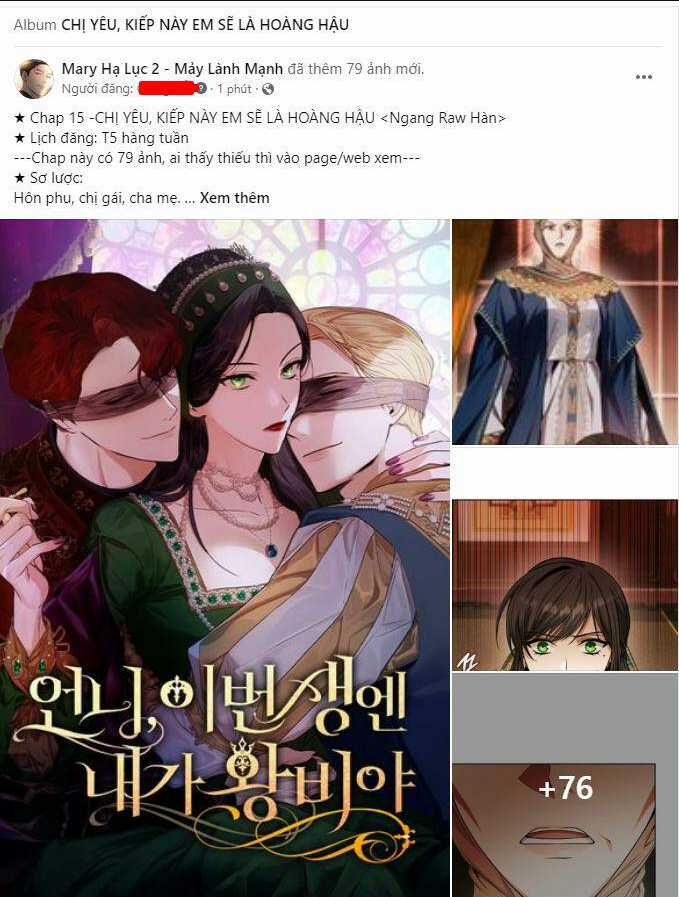 Chị Gái À, Kiếp Này Em Chính Là Nữ Hoàng Chapter 15.1 trang 0