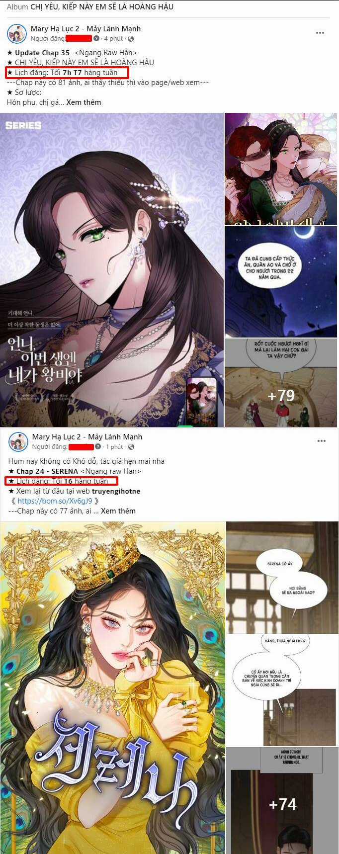 Chị Gái À, Kiếp Này Em Chính Là Nữ Hoàng Chapter 34.2 trang 0