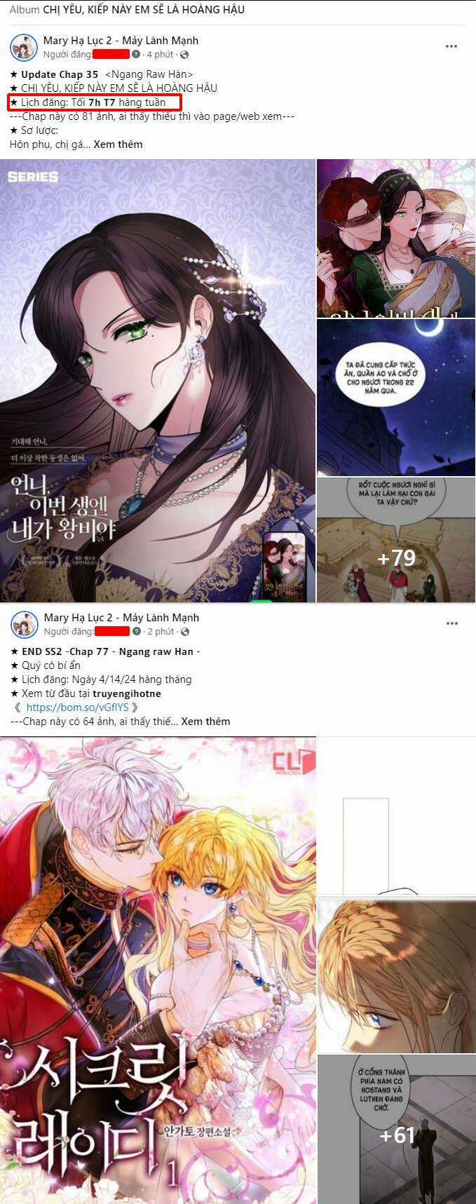 Chị Gái À, Kiếp Này Em Chính Là Nữ Hoàng Chapter 35.1 trang 0