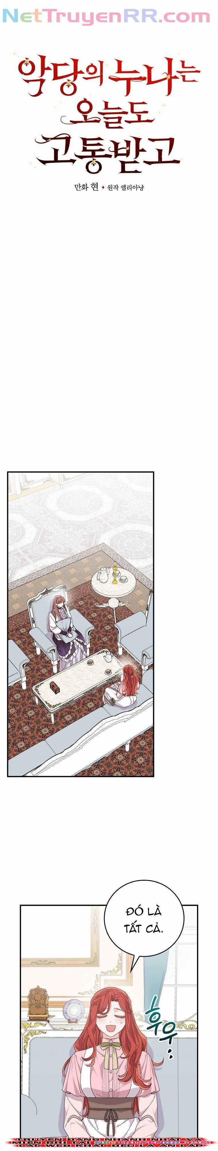 Chị Gái Của Nhân Vật Phản Diện Hôm Nay Đang Đau Khổ Chapter 82 trang 4