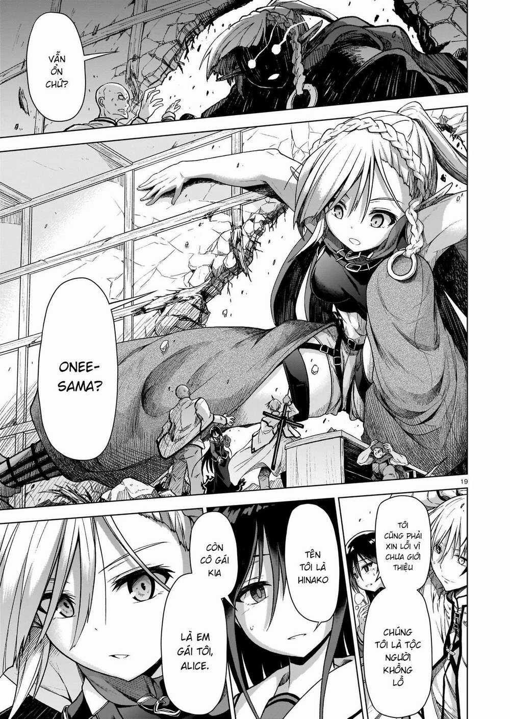 Chị Gái Tôi Và Người Khổng Lồ Chapter 1 trang 19