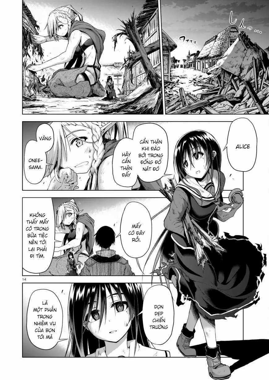 Chị Gái Tôi Và Người Khổng Lồ Chapter 2 trang 14