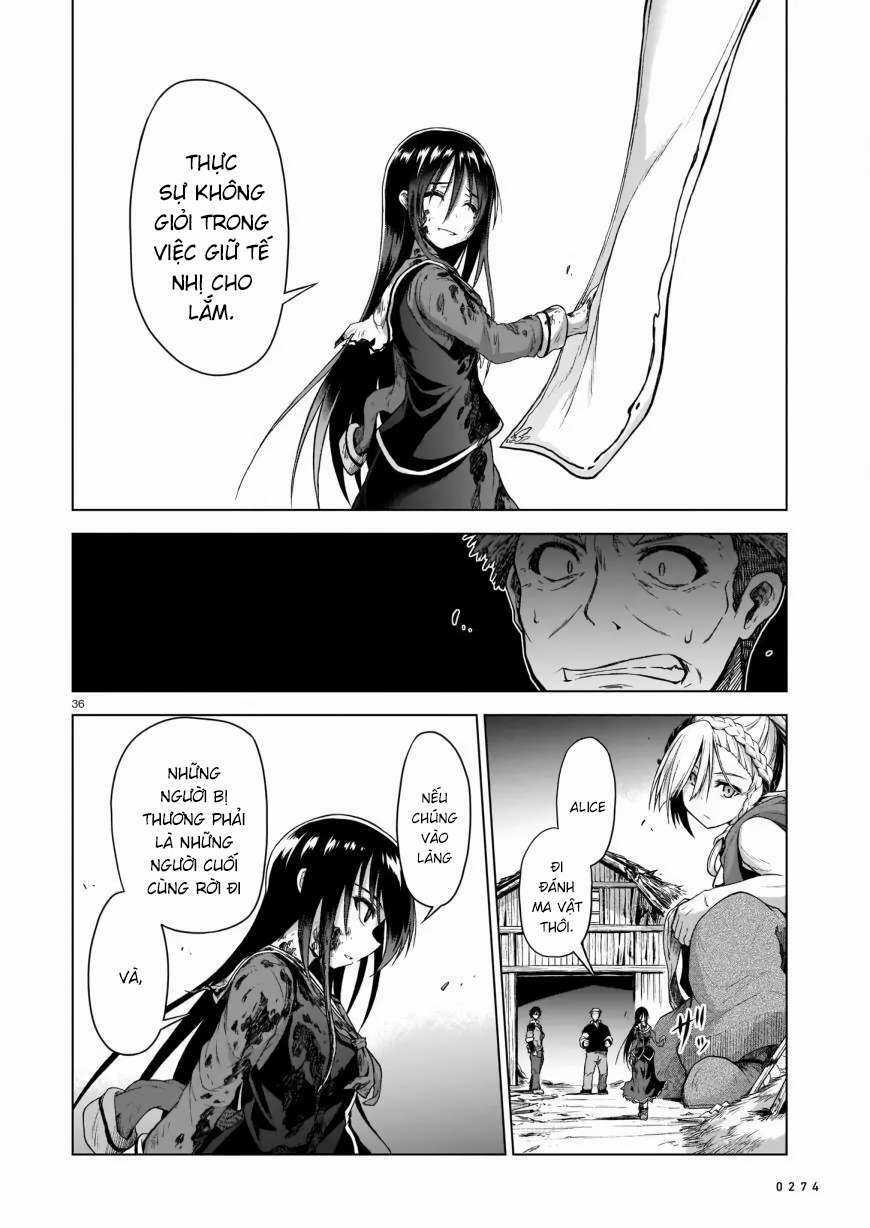 Chị Gái Tôi Và Người Khổng Lồ Chapter 2 trang 36