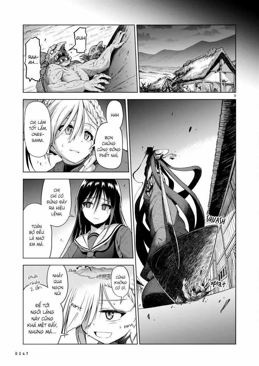 Chị Gái Tôi Và Người Khổng Lồ Chapter 2 trang 9