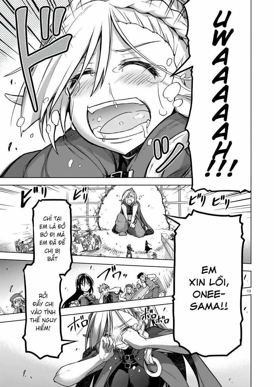 Chị Gái Tôi Và Người Khổng Lồ Chapter 3 trang 13