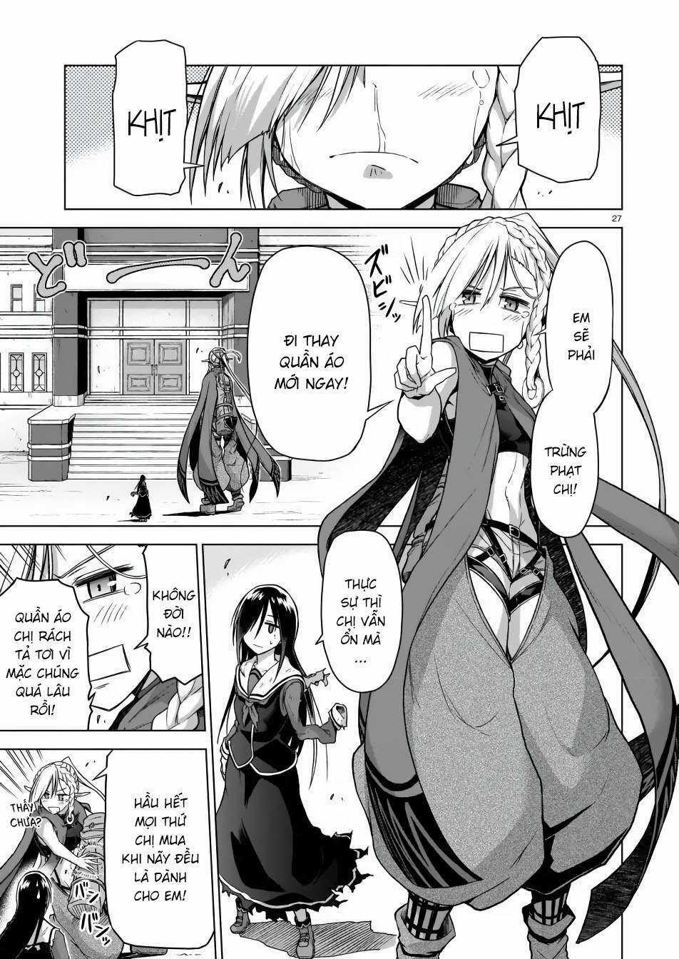 Chị Gái Tôi Và Người Khổng Lồ Chapter 3 trang 27