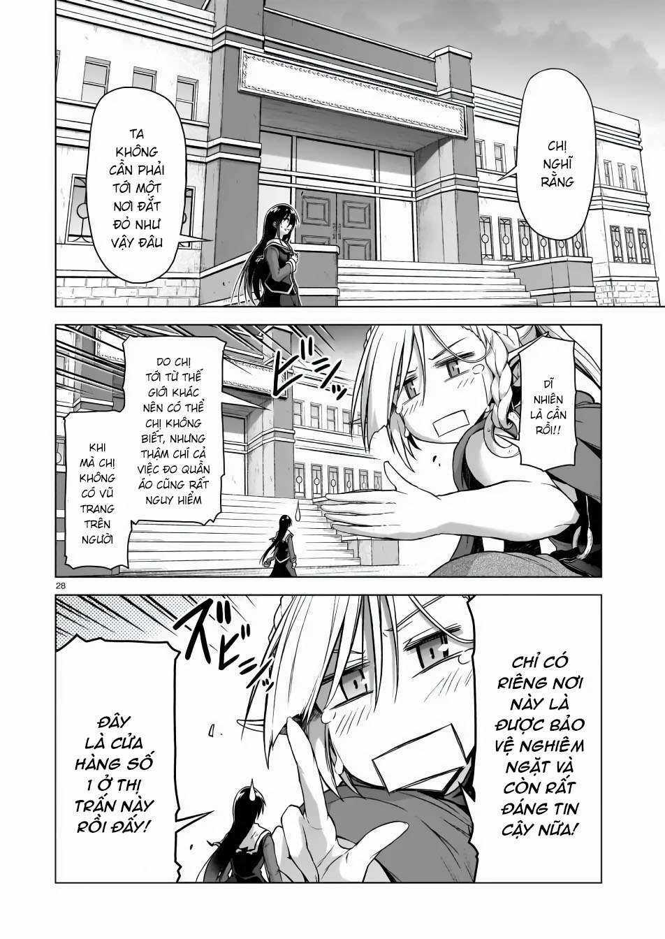 Chị Gái Tôi Và Người Khổng Lồ Chapter 3 trang 28