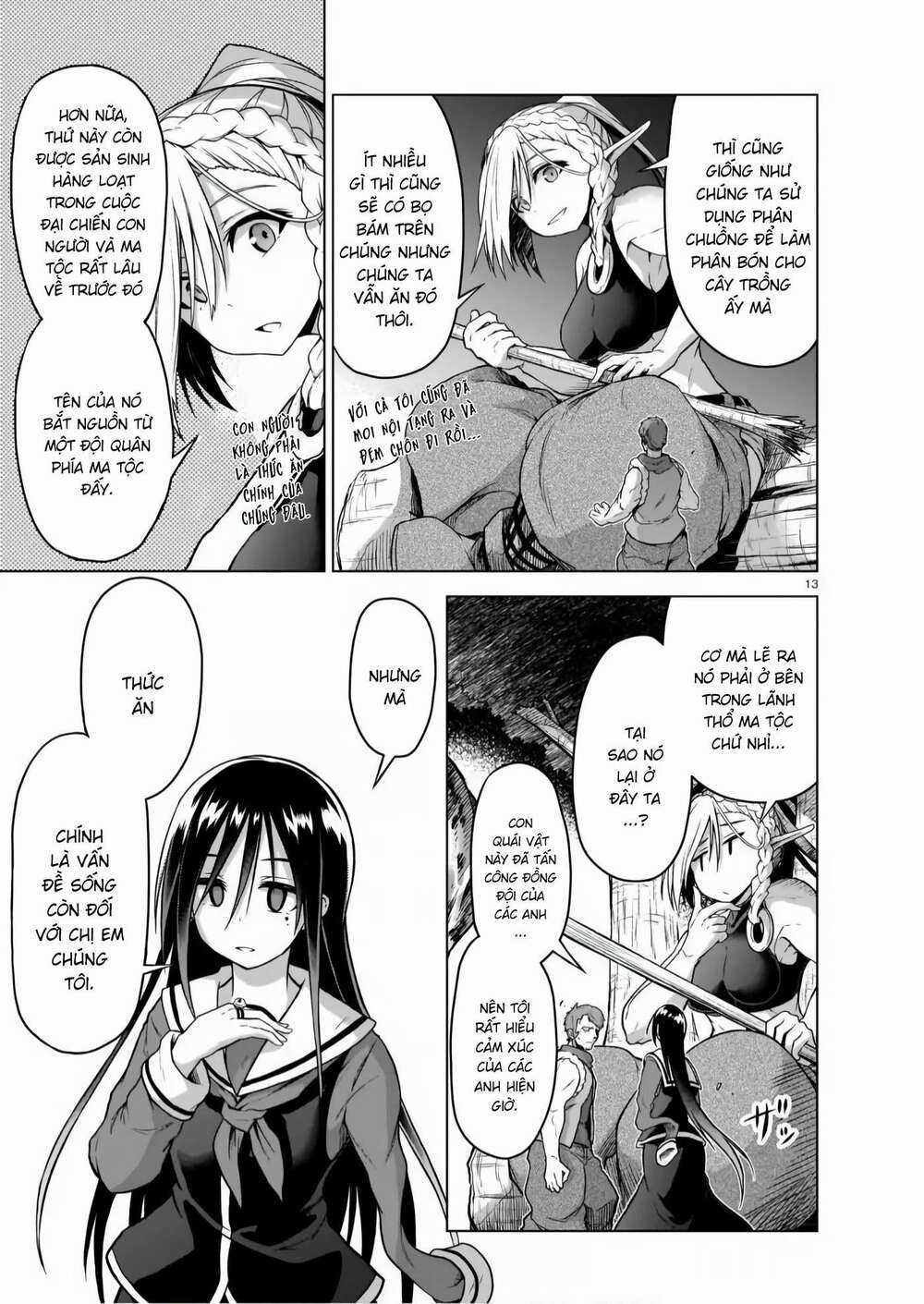 Chị Gái Tôi Và Người Khổng Lồ Chapter 4 trang 12