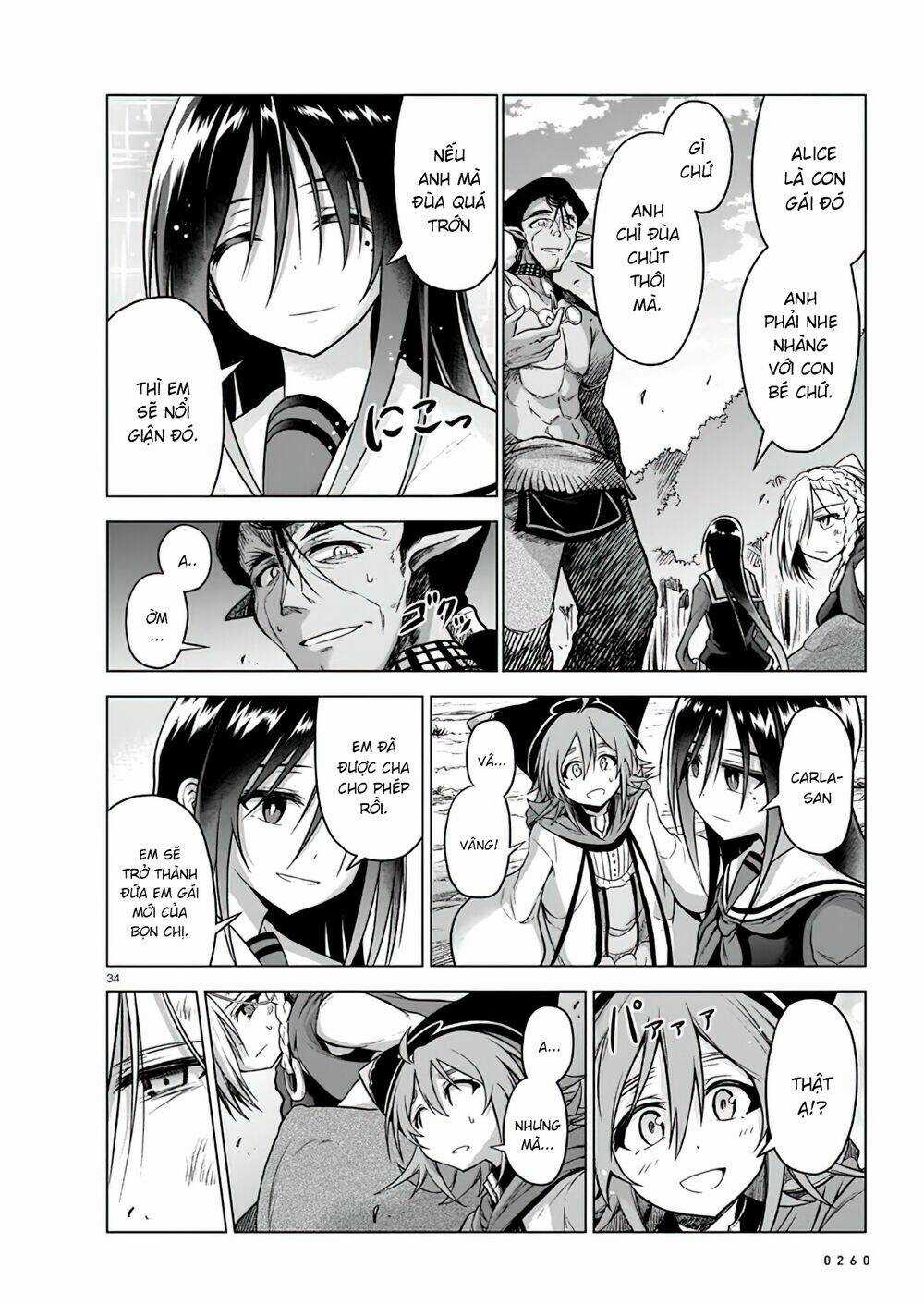 Chị Gái Tôi Và Người Khổng Lồ Chapter 5 trang 34