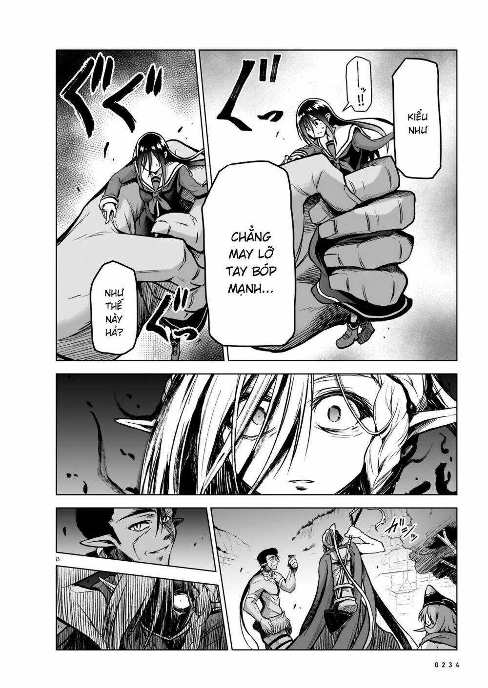 Chị Gái Tôi Và Người Khổng Lồ Chapter 5 trang 8