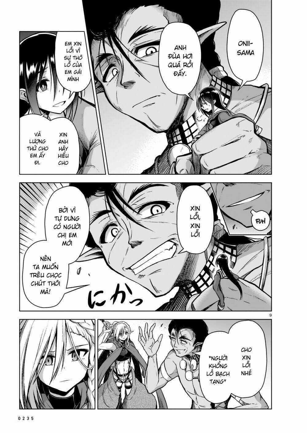 Chị Gái Tôi Và Người Khổng Lồ Chapter 5 trang 9