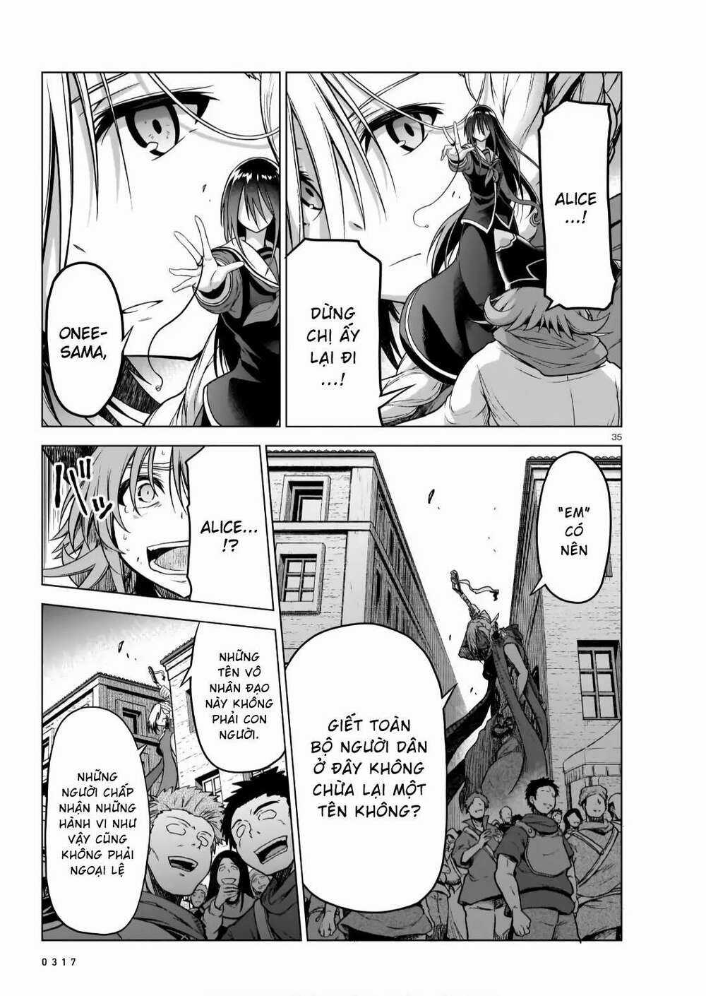 Chị Gái Tôi Và Người Khổng Lồ Chapter 7 trang 36