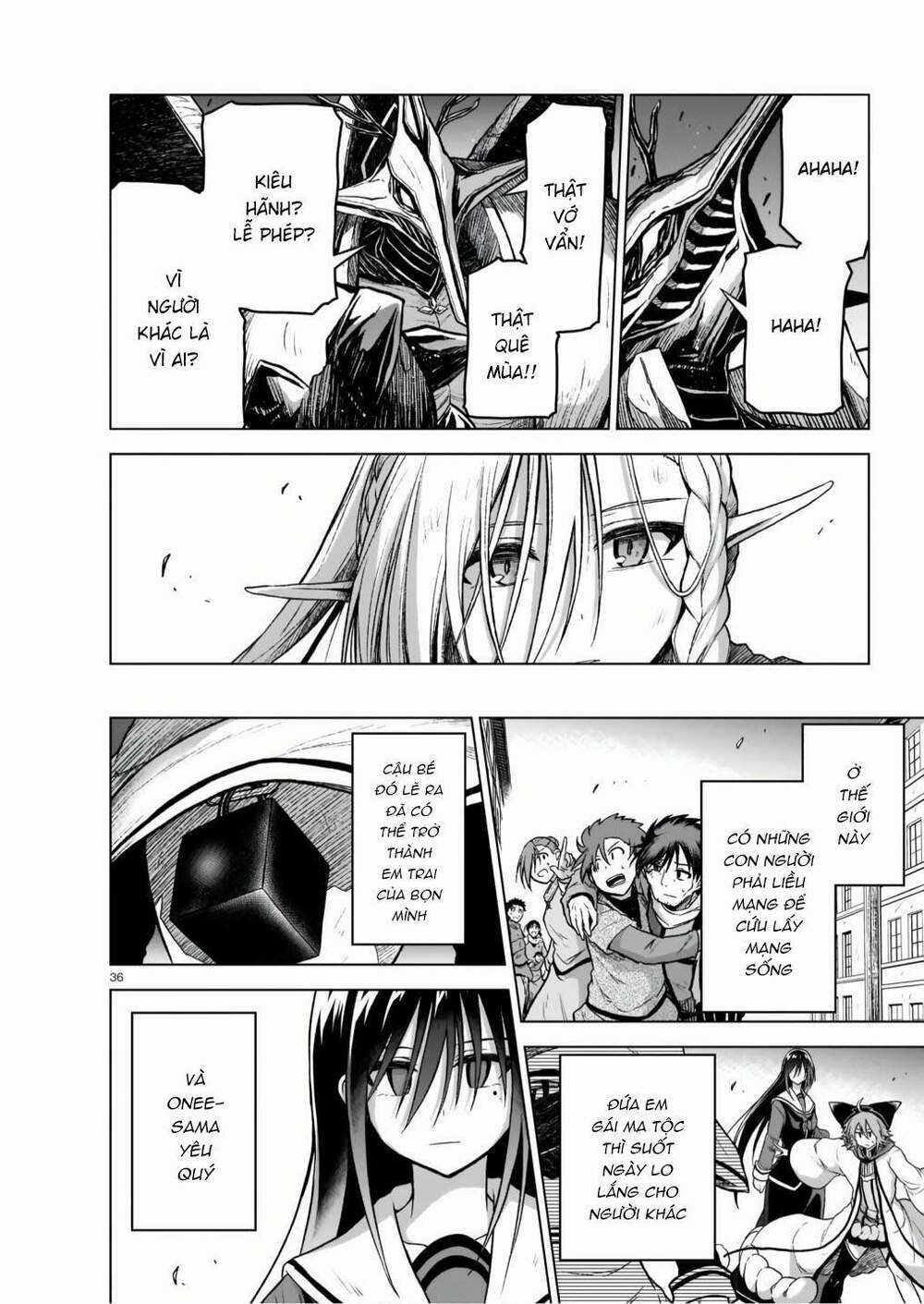 Chị Gái Tôi Và Người Khổng Lồ Chapter 9 trang 36