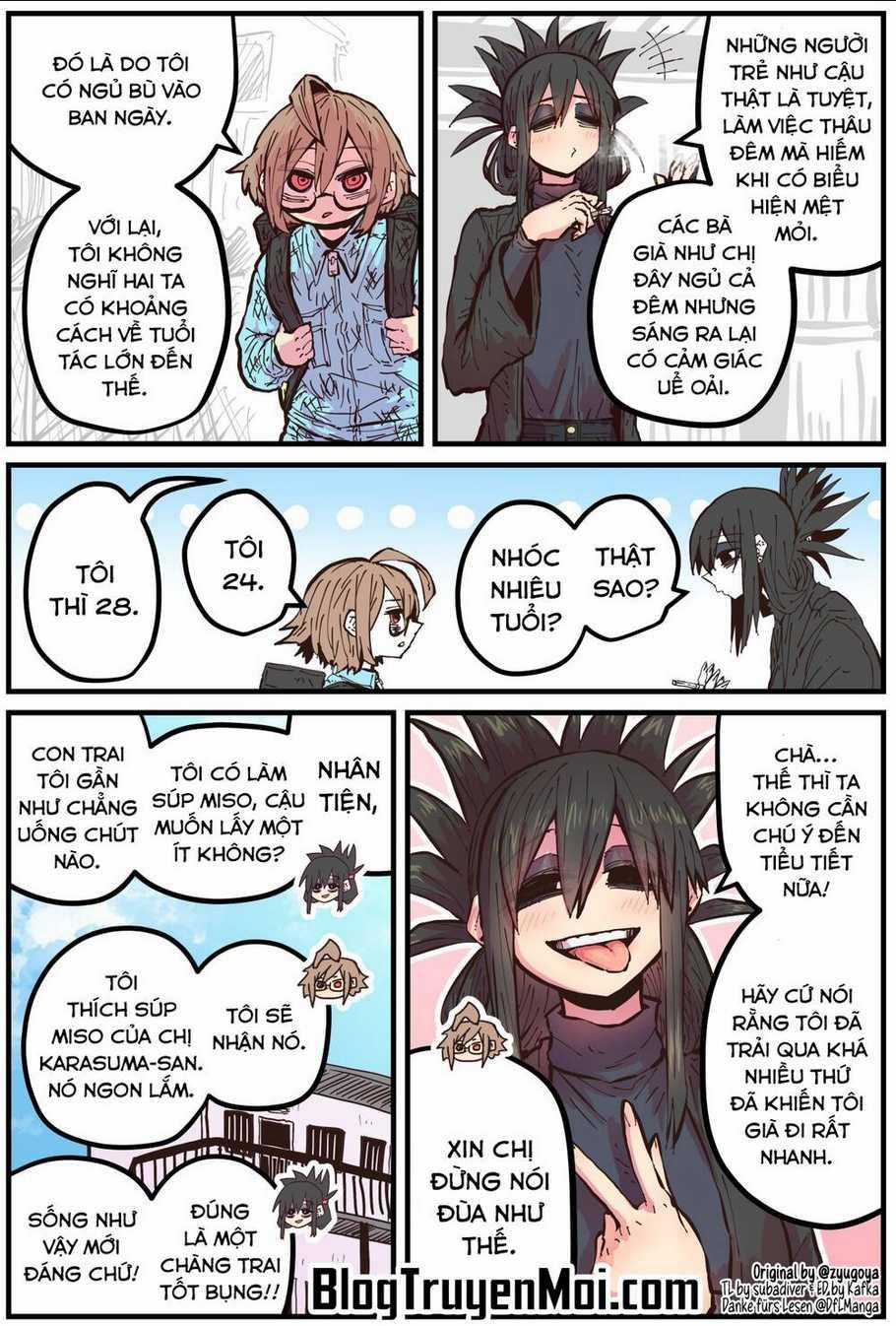 Chị Hàng Xóm Mít Ướt: Tuyến Truyện Phụ Chapter 1 trang 2