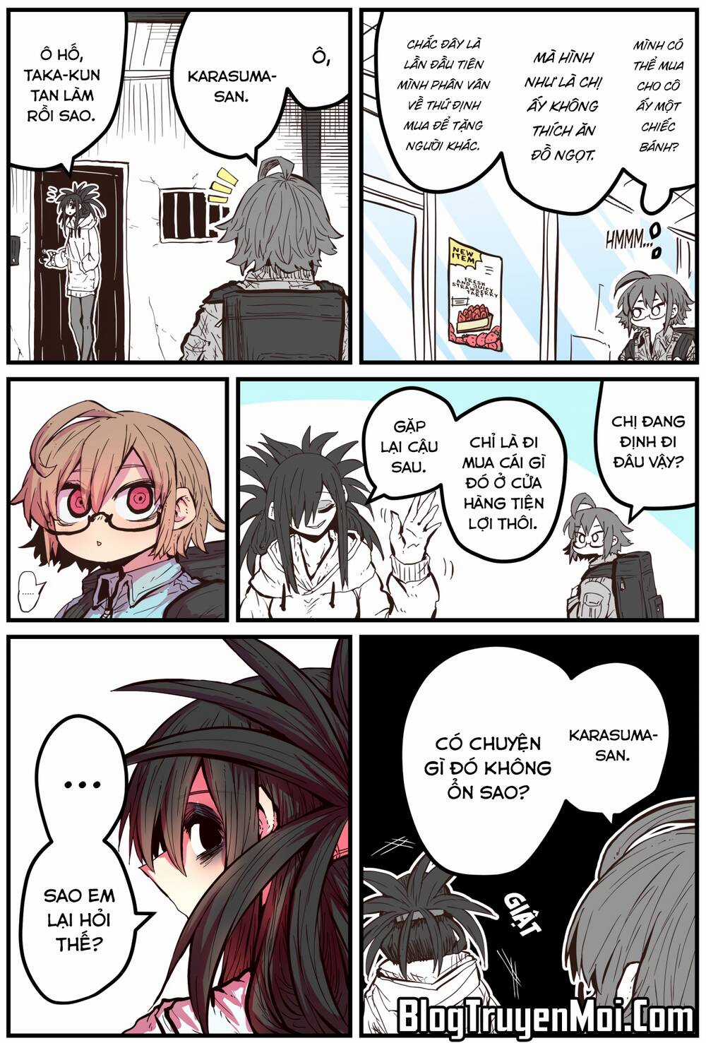 Chị Hàng Xóm Mít Ướt: Tuyến Truyện Phụ Chapter 3 trang 2