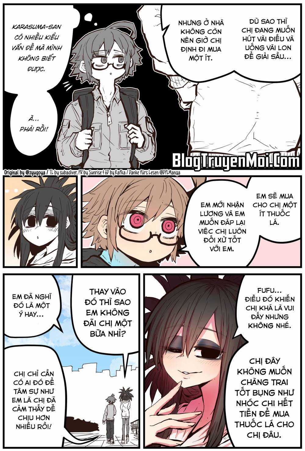 Chị Hàng Xóm Mít Ướt: Tuyến Truyện Phụ Chapter 3 trang 4