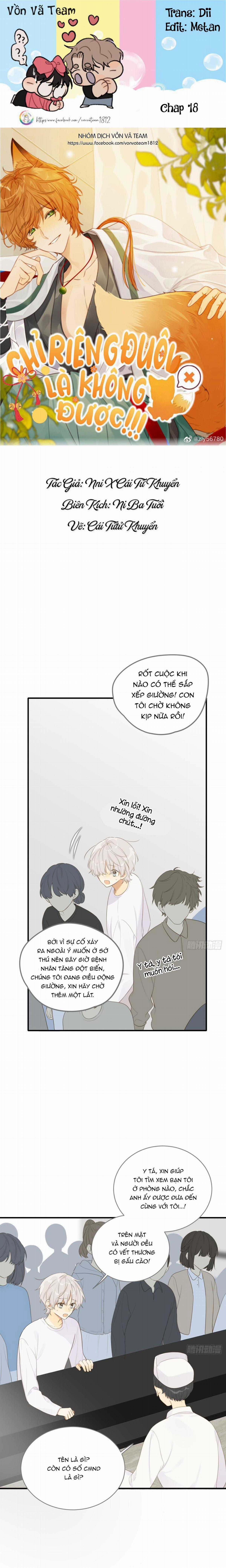 Chỉ Riêng Đuôi Là Không Được!!! Chapter 18 trang 0