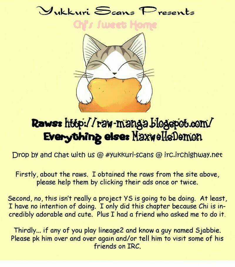 Chi's Sweet Home Chapter 39 trang 0