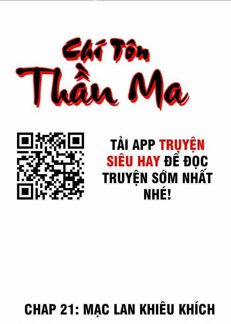 Chí Tôn Thần Ma Chapter 21 trang 1