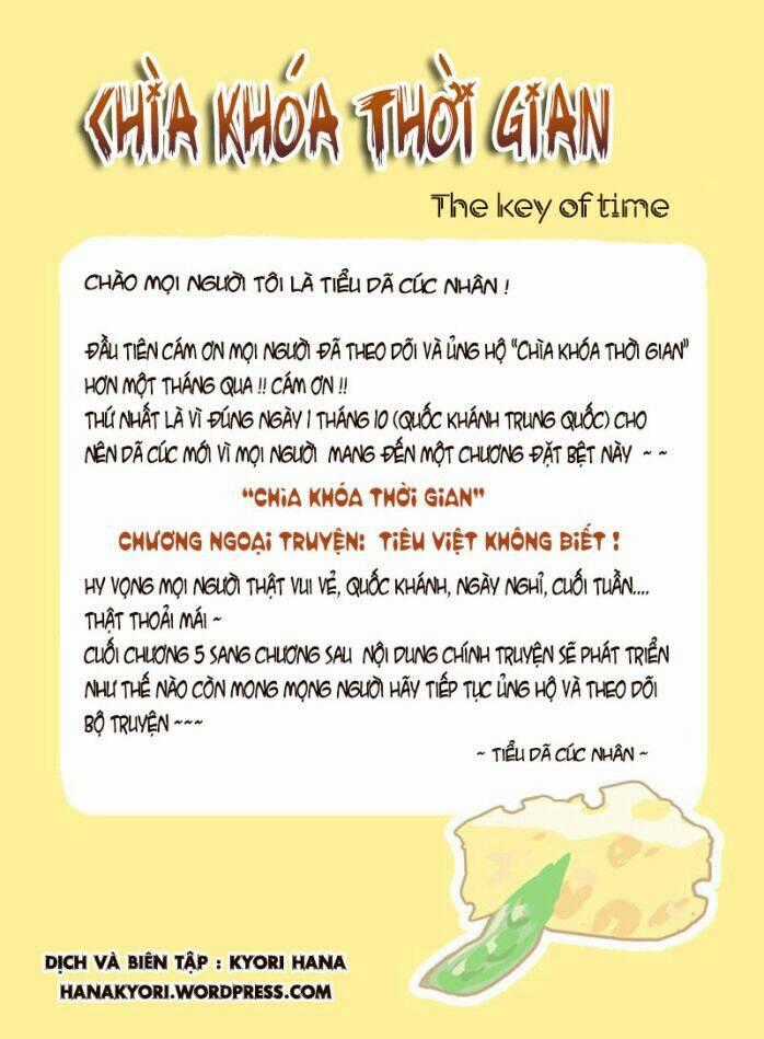Chìa Khóa Thời Gian Chapter 6 trang 0