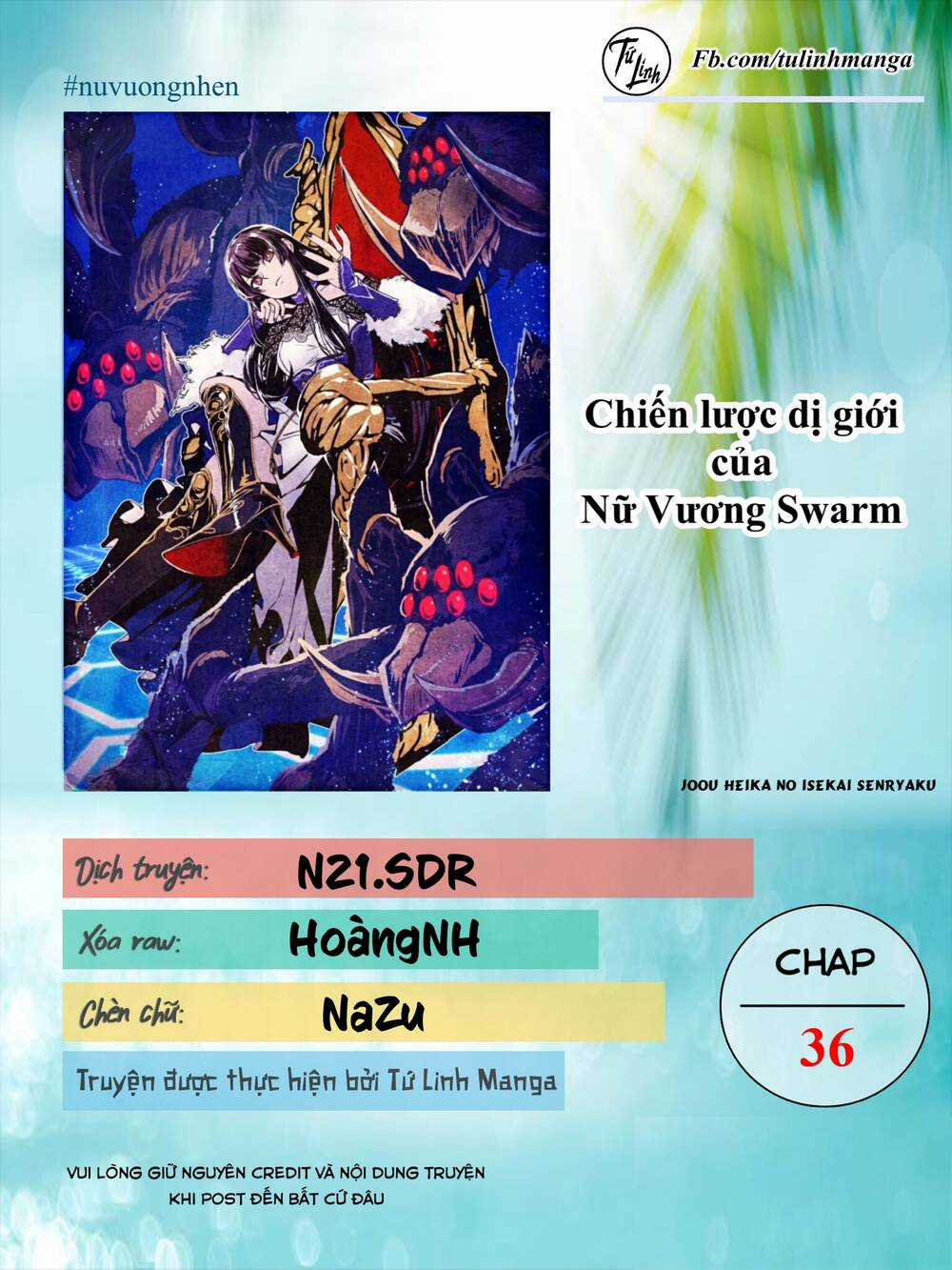 Chiến Lược Dị Giới Của Nữ Vương Swarm Bệ Hạ Chapter 36 trang 2