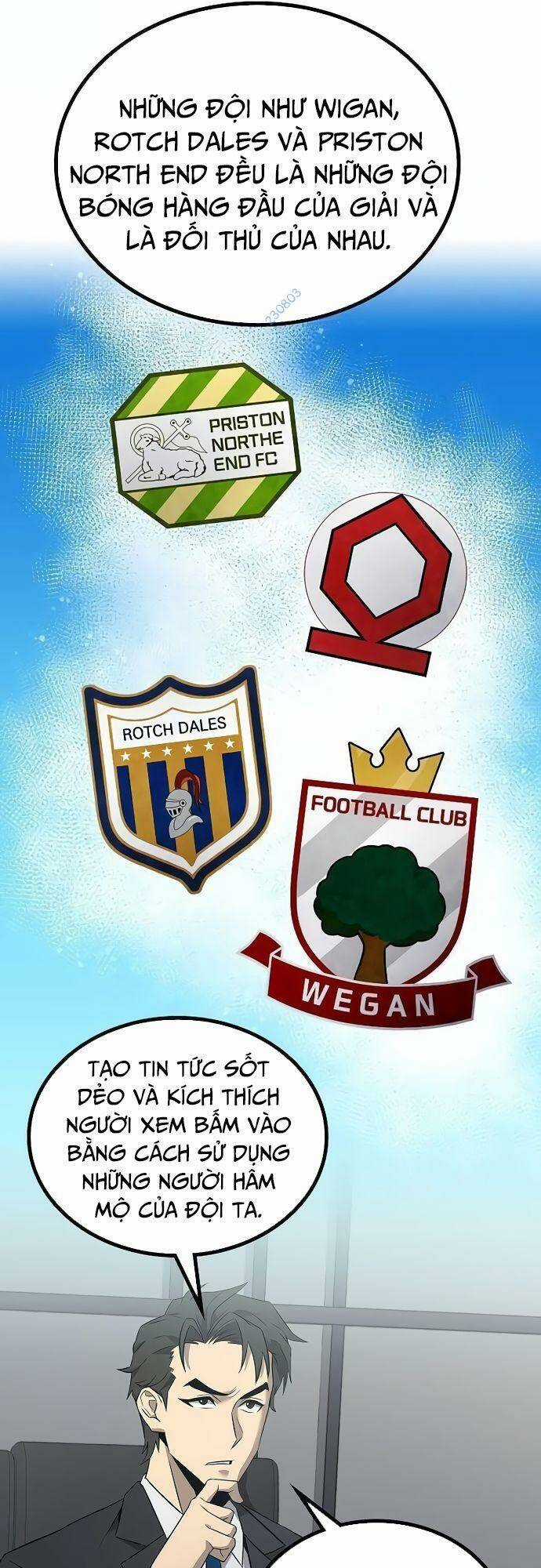 Chiến Lược Gia Bóng Đá Tài Ba Chapter 8 trang 50