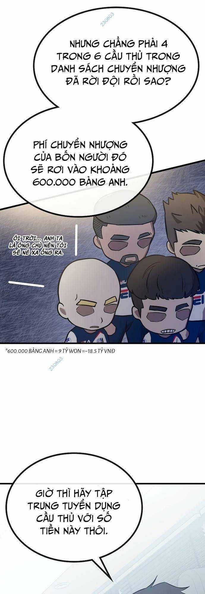 Chiến Lược Gia Bóng Đá Tài Ba Chapter 9 trang 71