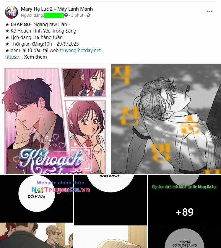 Chiến Lược: Tình Yêu Trong Sáng Chapter 80.1 trang 49