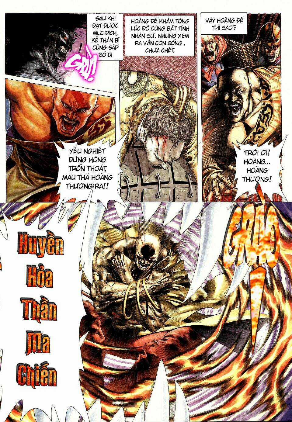 Chiến Thần Ký Chapter 1 trang 10