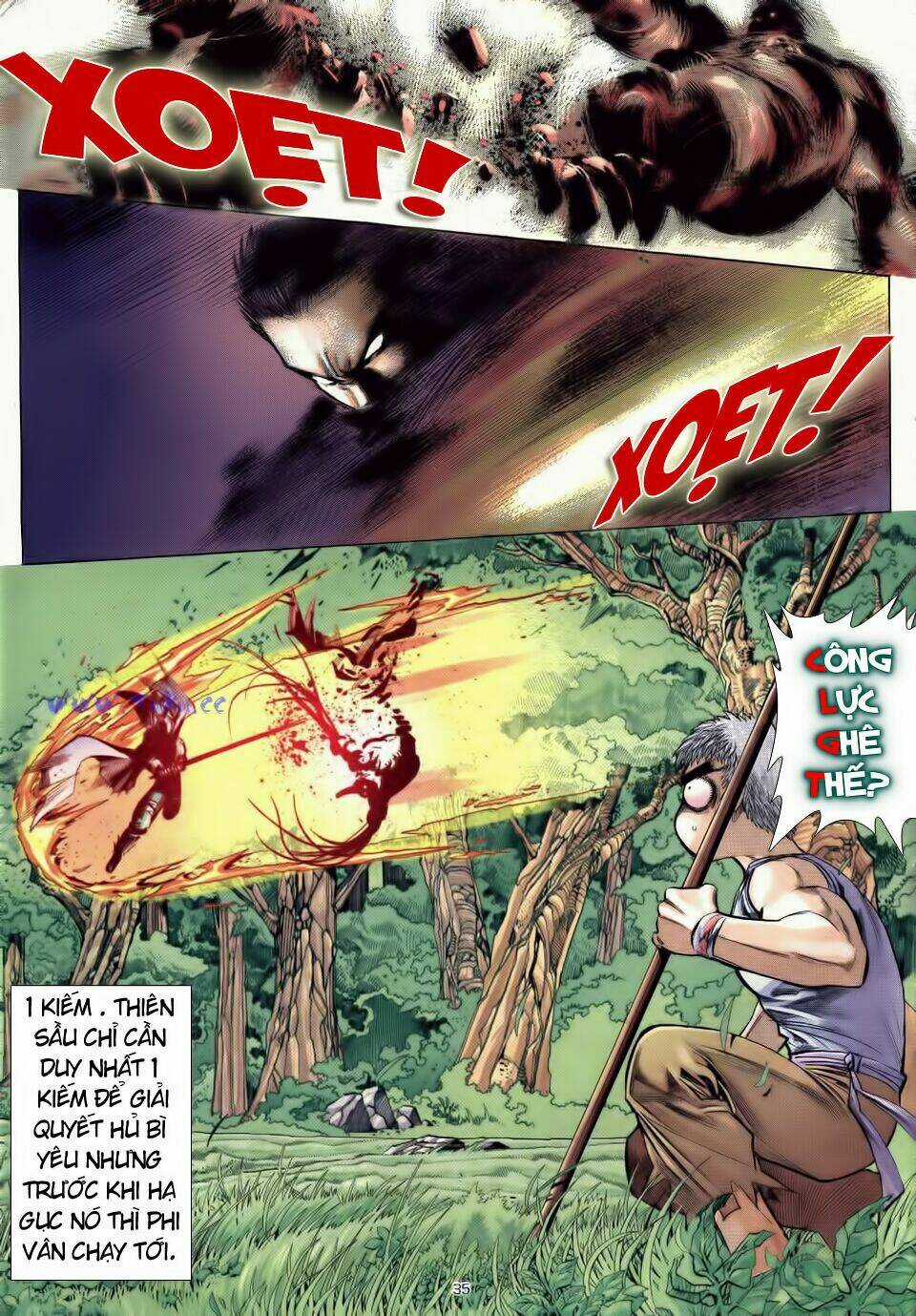 Chiến Thần Ký Chapter 1 trang 34