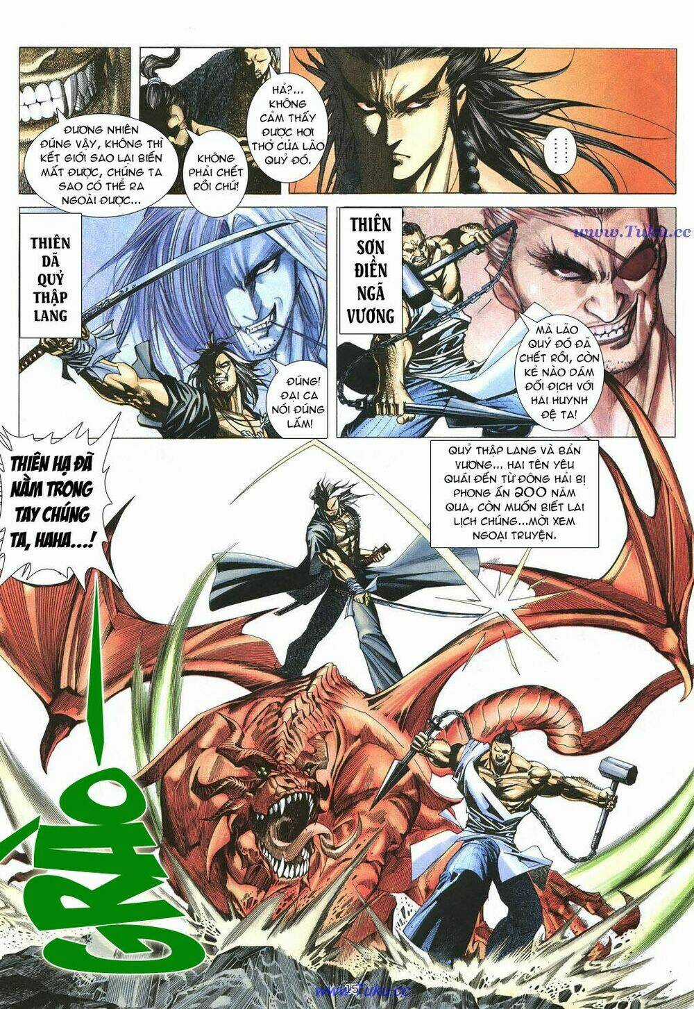 Chiến Thần Ký Chapter 16 trang 15