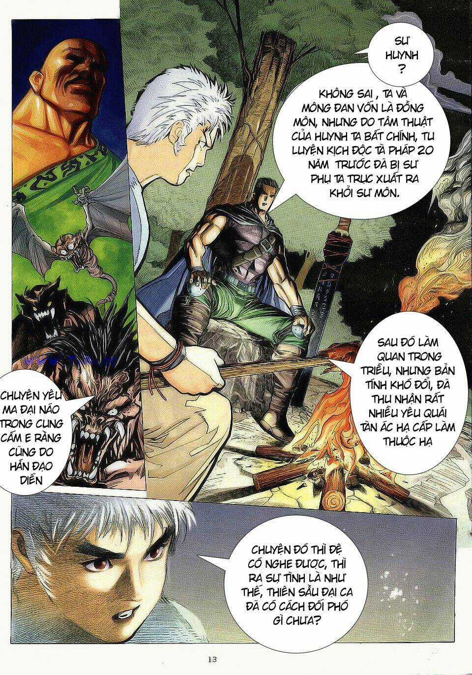 Chiến Thần Ký Chapter 2 trang 11