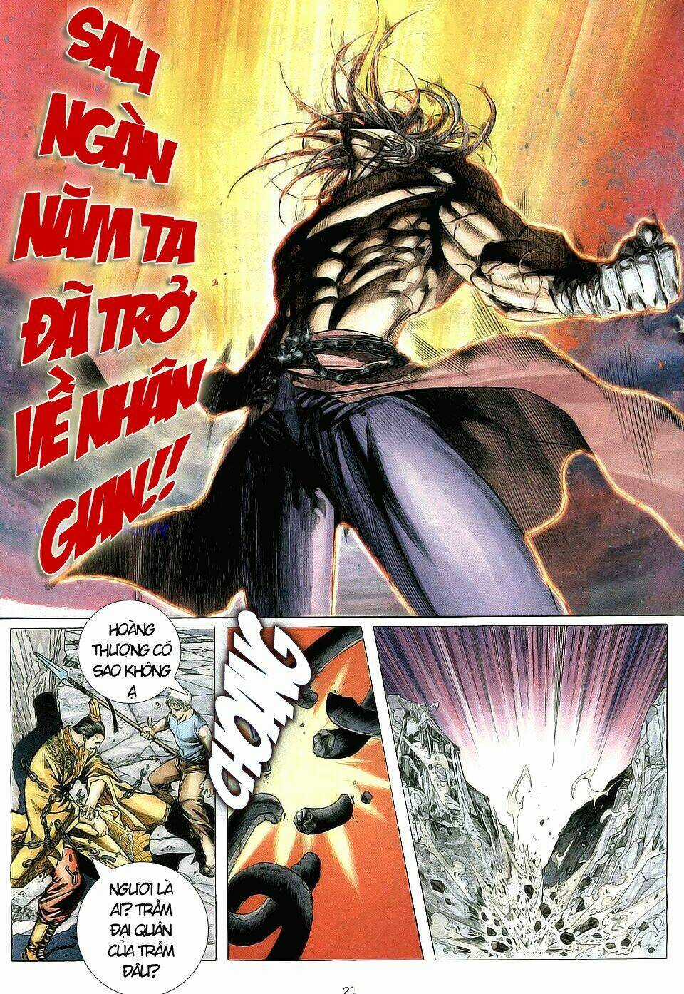 Chiến Thần Ký Chapter 3 trang 21