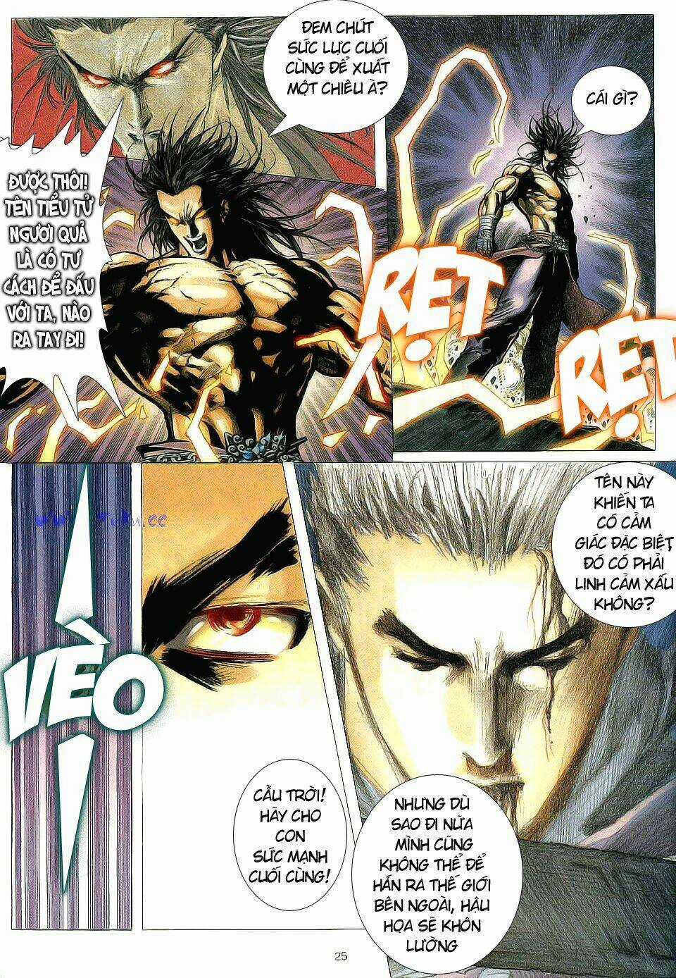 Chiến Thần Ký Chapter 3 trang 25