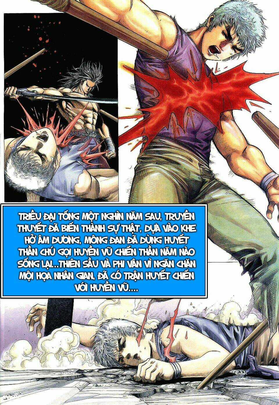 Chiến Thần Ký Chapter 3 trang 34