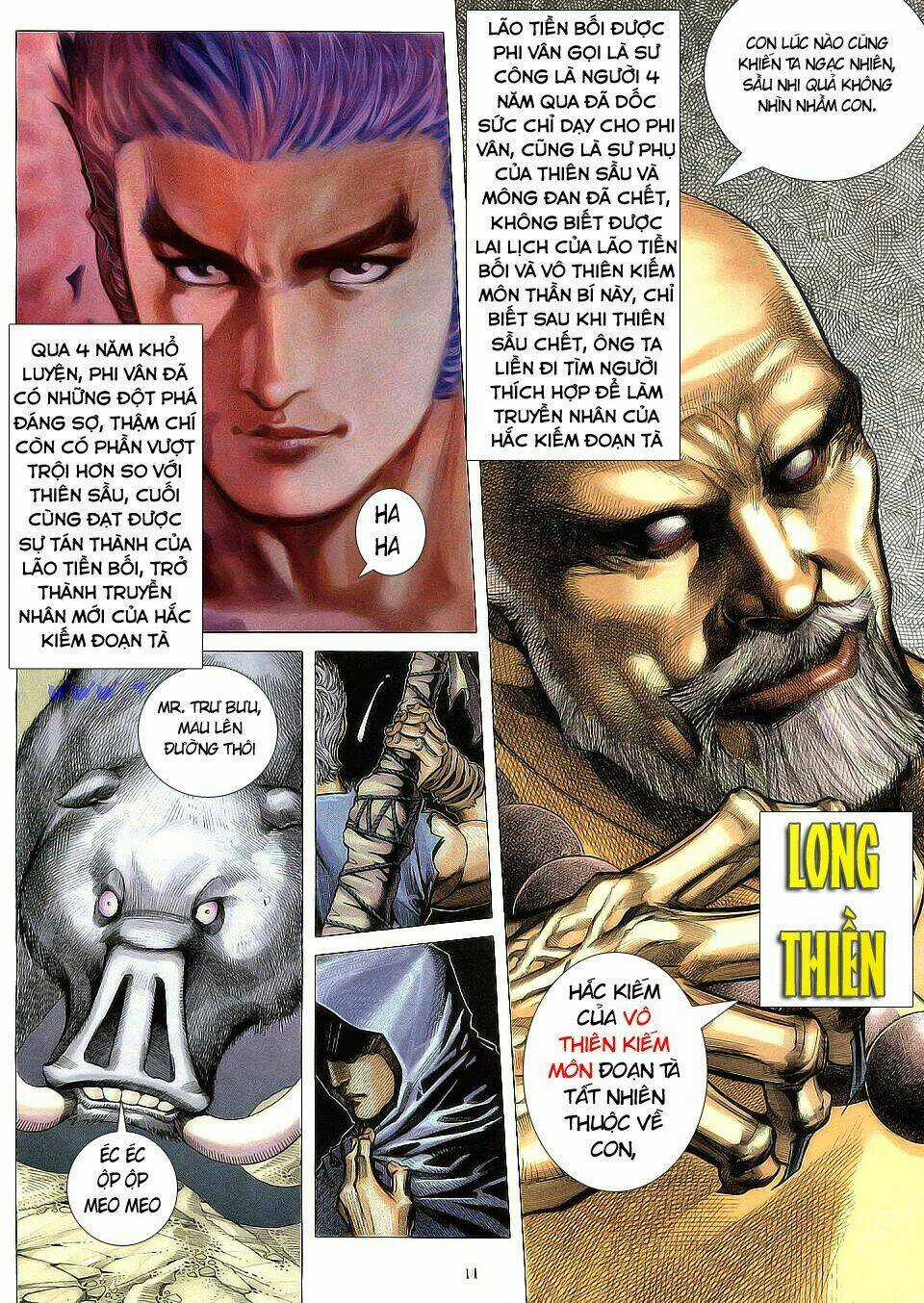 Chiến Thần Ký Chapter 4 trang 11