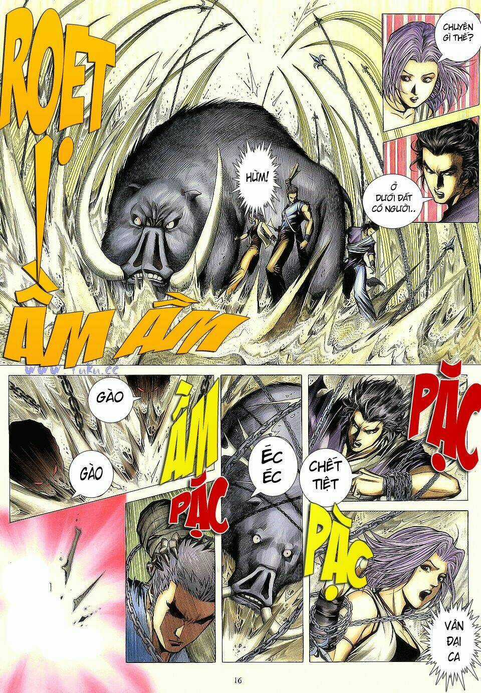 Chiến Thần Ký Chapter 4 trang 16